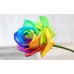 Two Dozen Rainbow Rose Bouquet