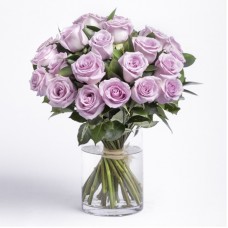 20 Roses - Purple Roses Bouquet