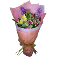 Valentine Mixed Lily Bouquet